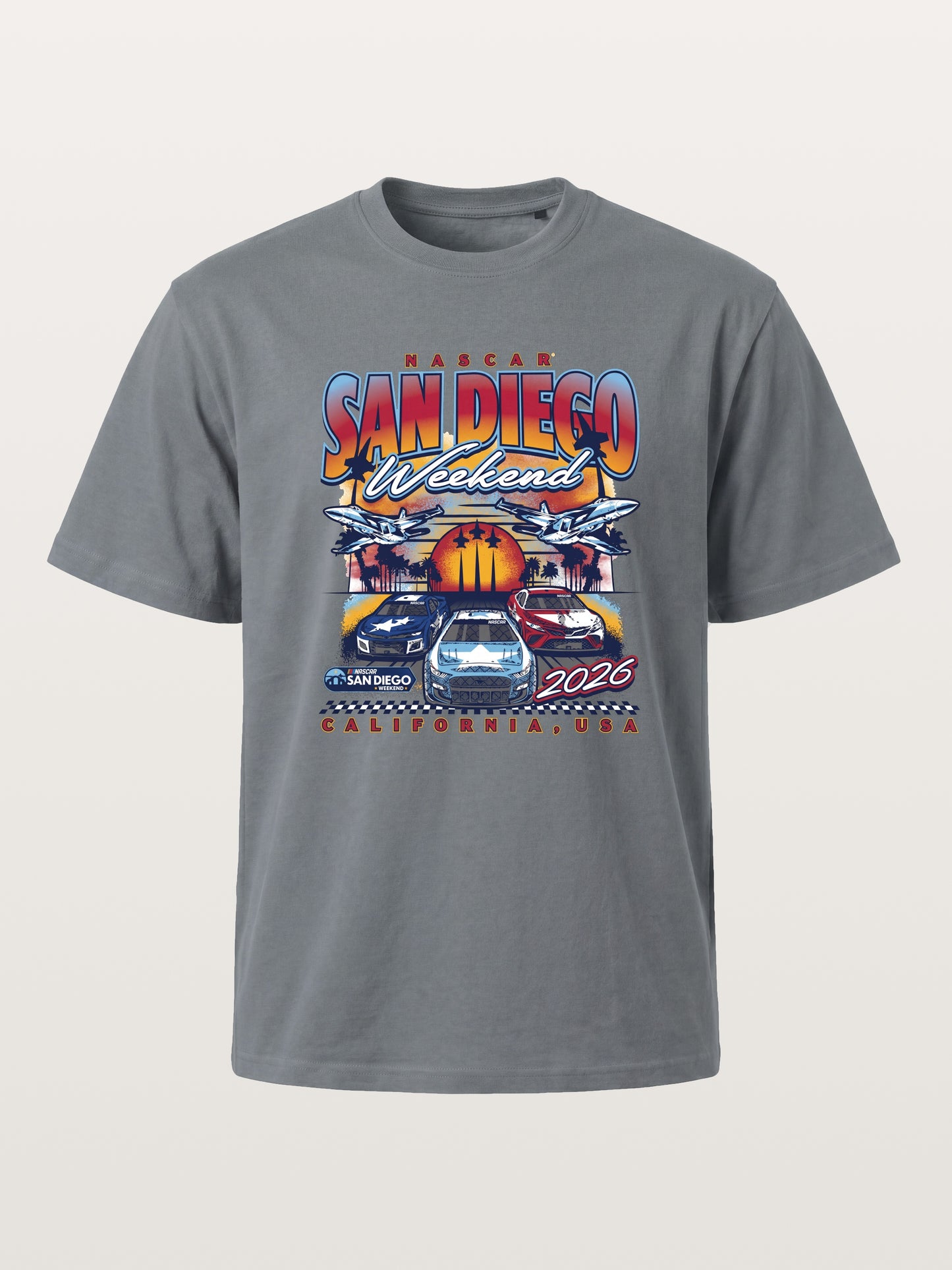 San Diego NASCAR Sunset Race Weekend Cotton T-shirt