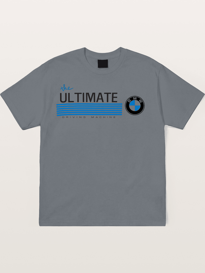 The Ultimate Driving Machine Print Cotton T-shirt