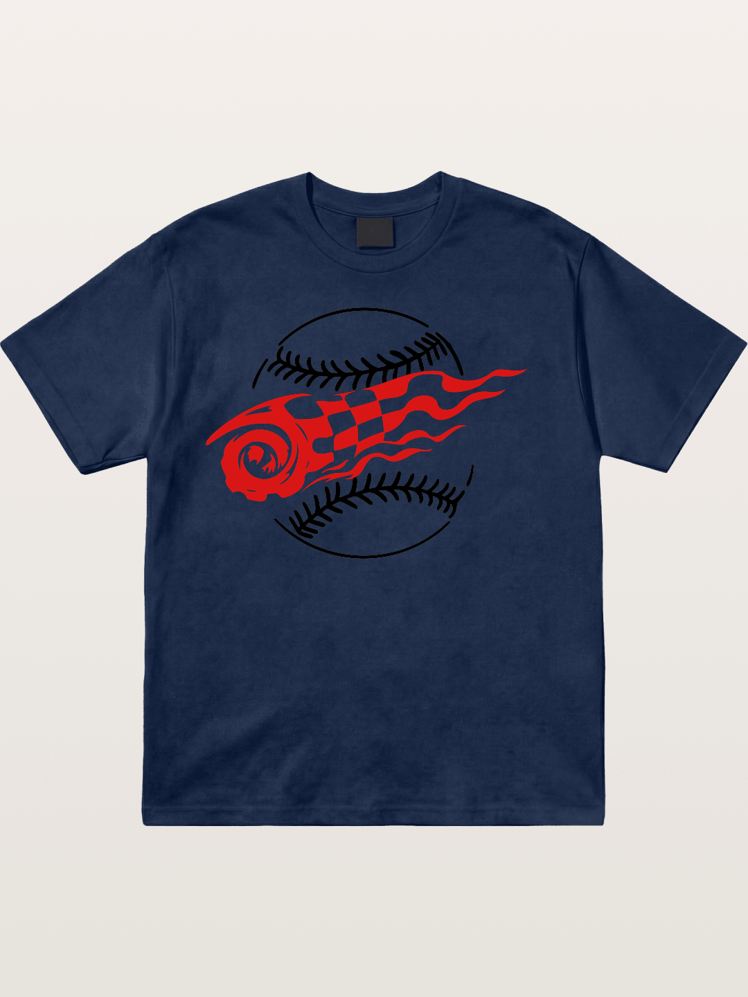 Blaze Wheel Cotton T-shirt