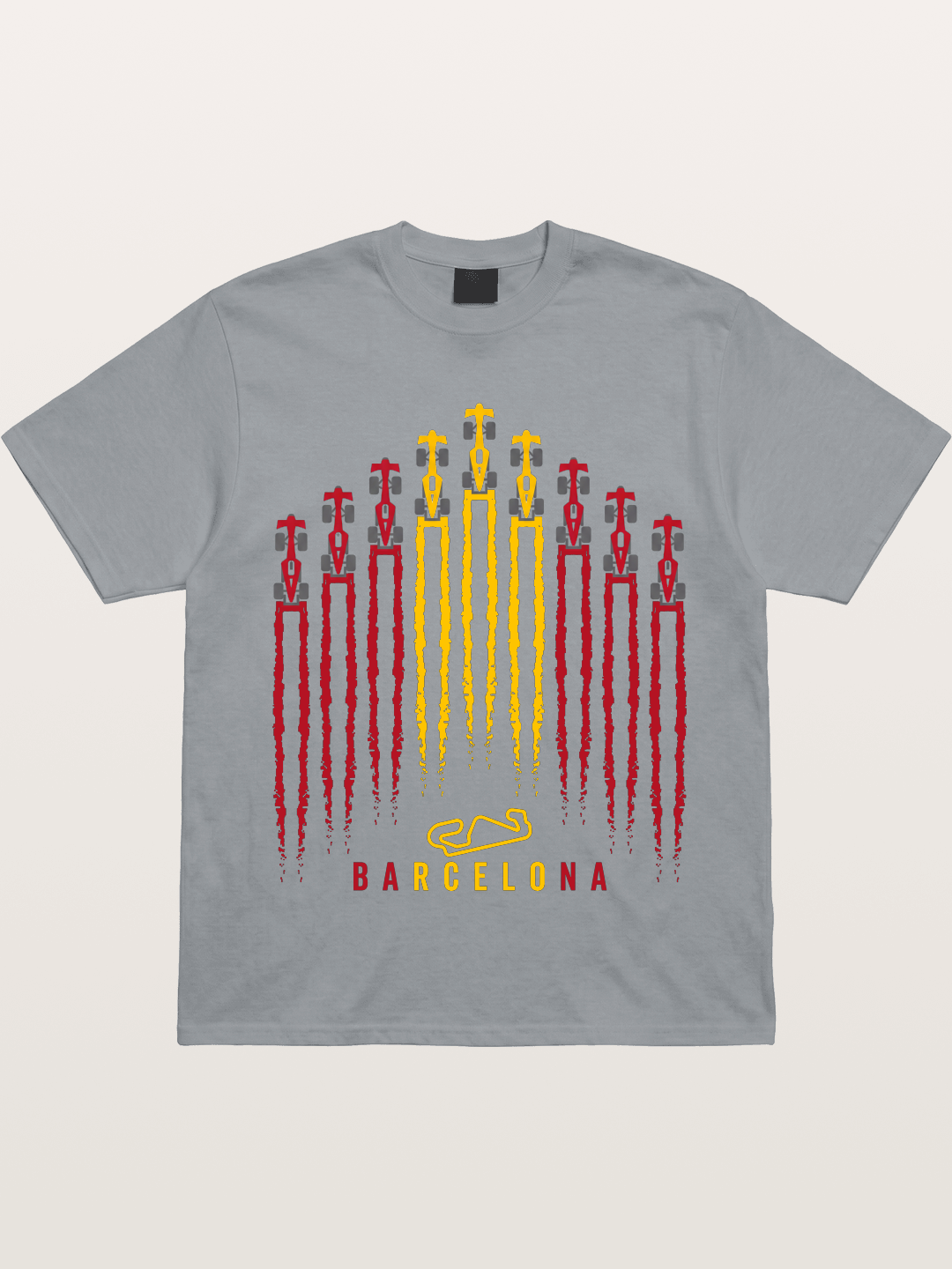 Barcelona GP Racing Column Streaks Gildan T-shirt