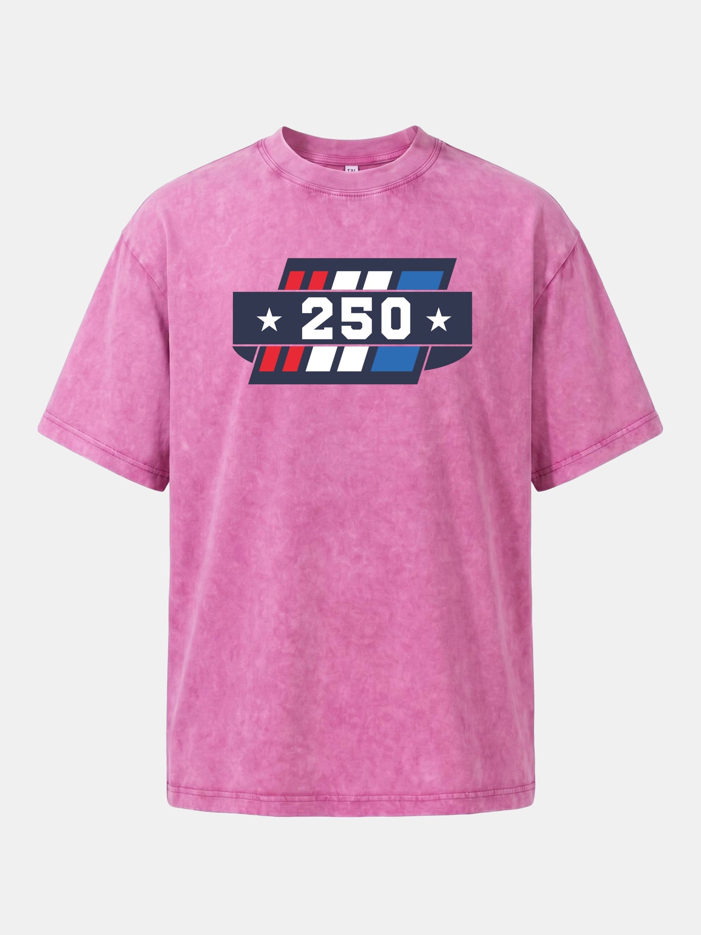 250th Anniversary Star Stripes Badge Washed T-shirt