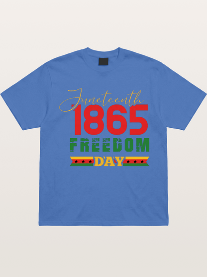 Juneteenth 1865 Freedom Day Gildan T-shirt