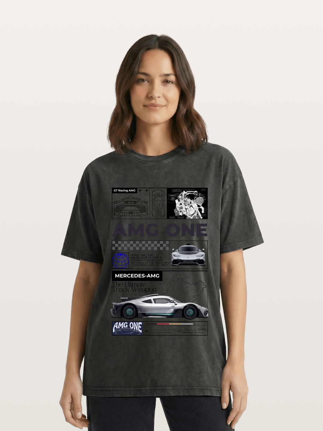 AMG ONE Legacy Washed T-shirt
