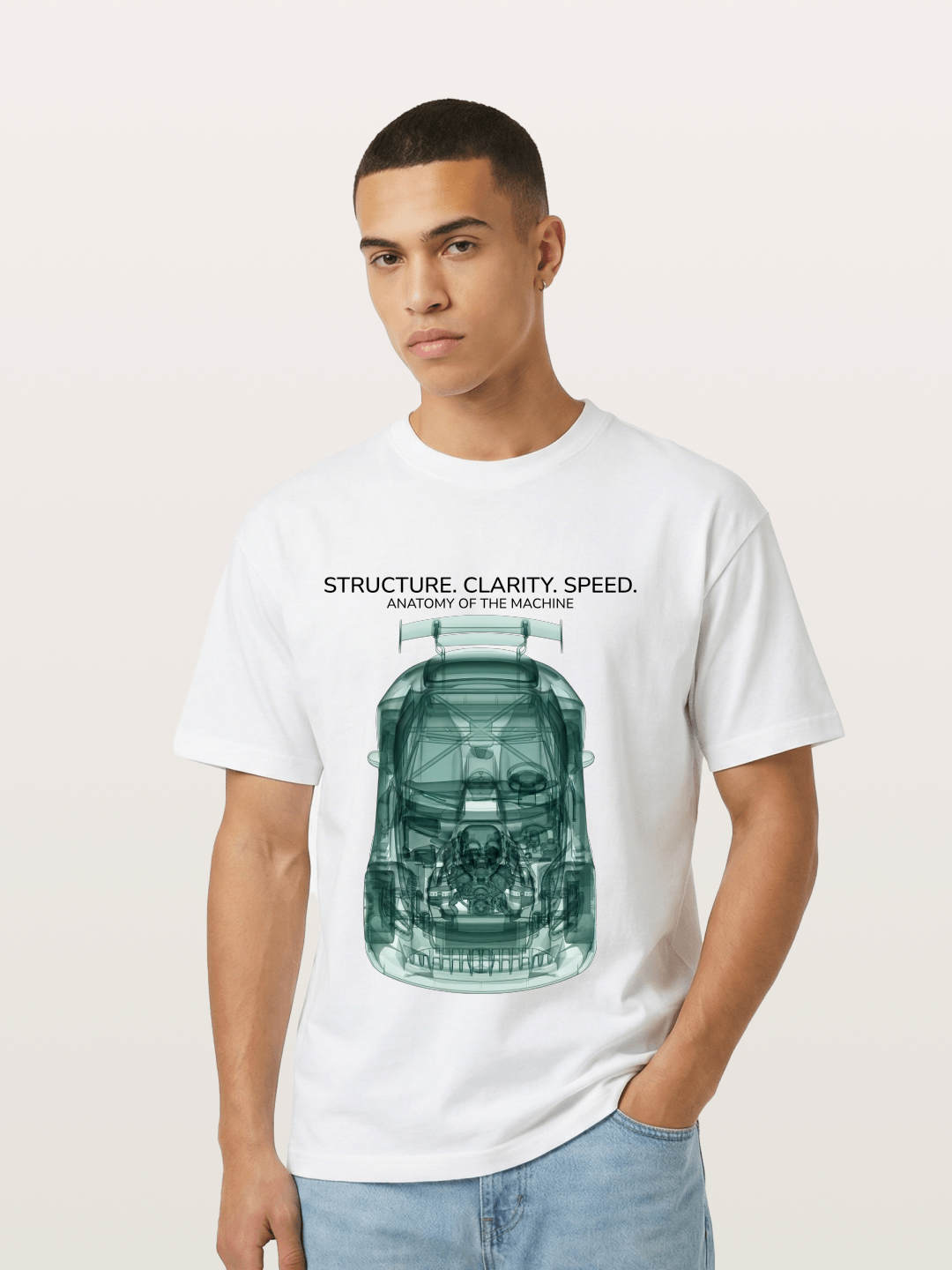 Green Chassis Gildan T-shirt