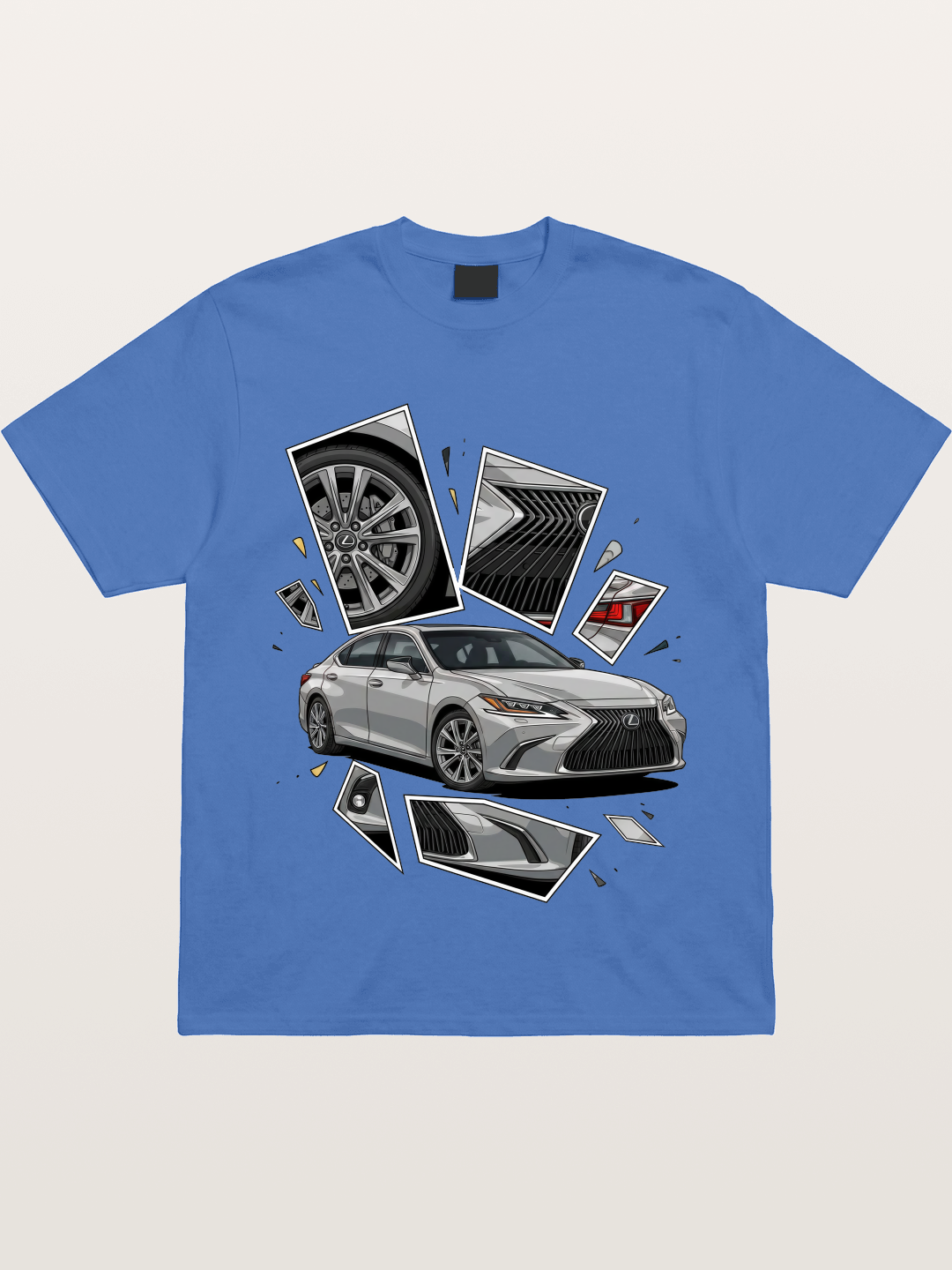 Lexus Sedan Exploded View Gildan T-shirt