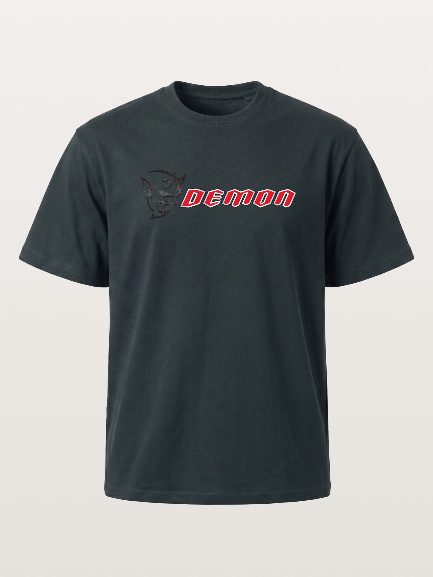Demon Devil Head Letter Card Gildan T-shirt