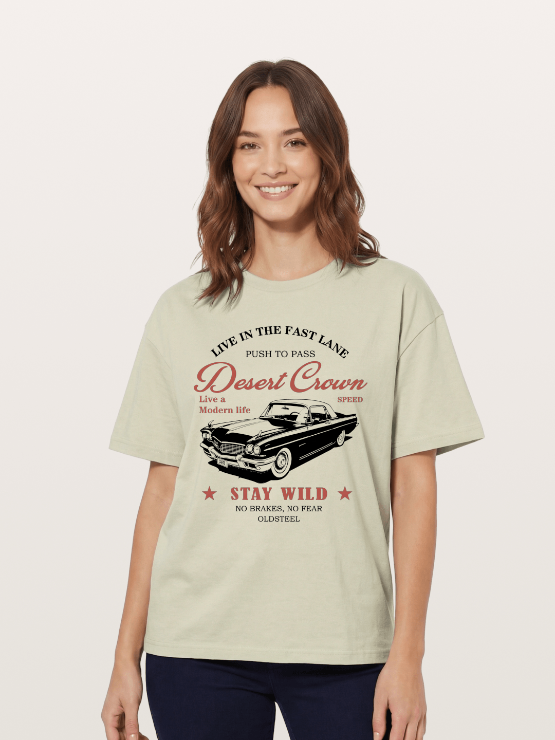 Desert Crown Cotton T-shirt