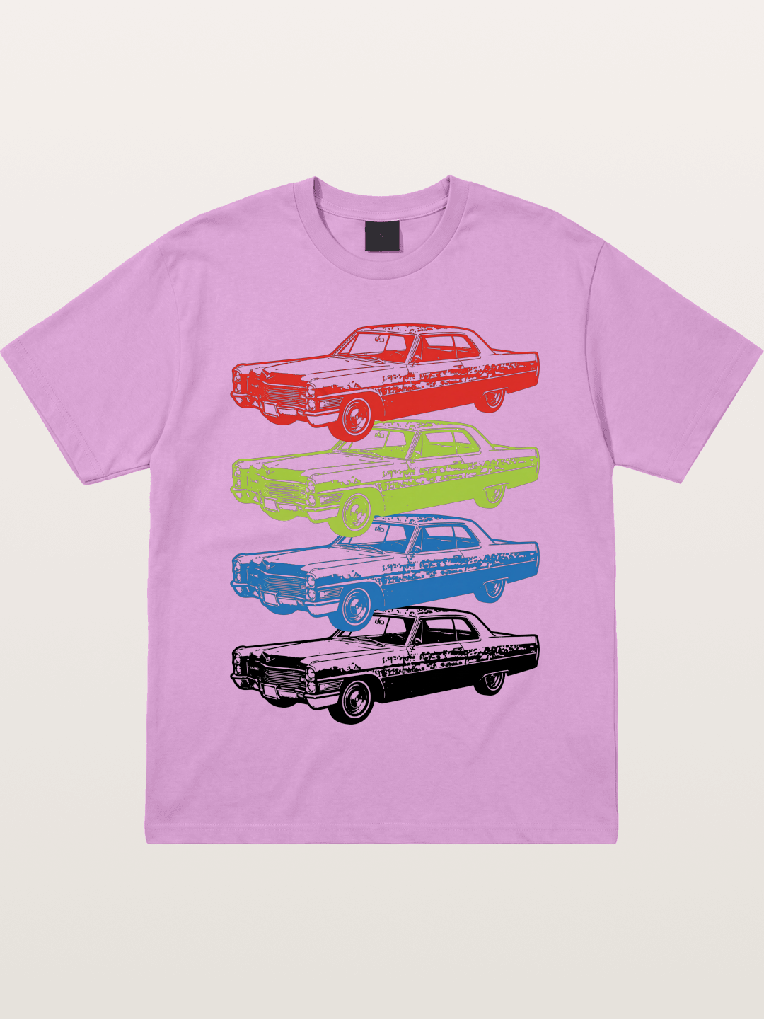 Classic Car Evolution Print Gildan T-shirt