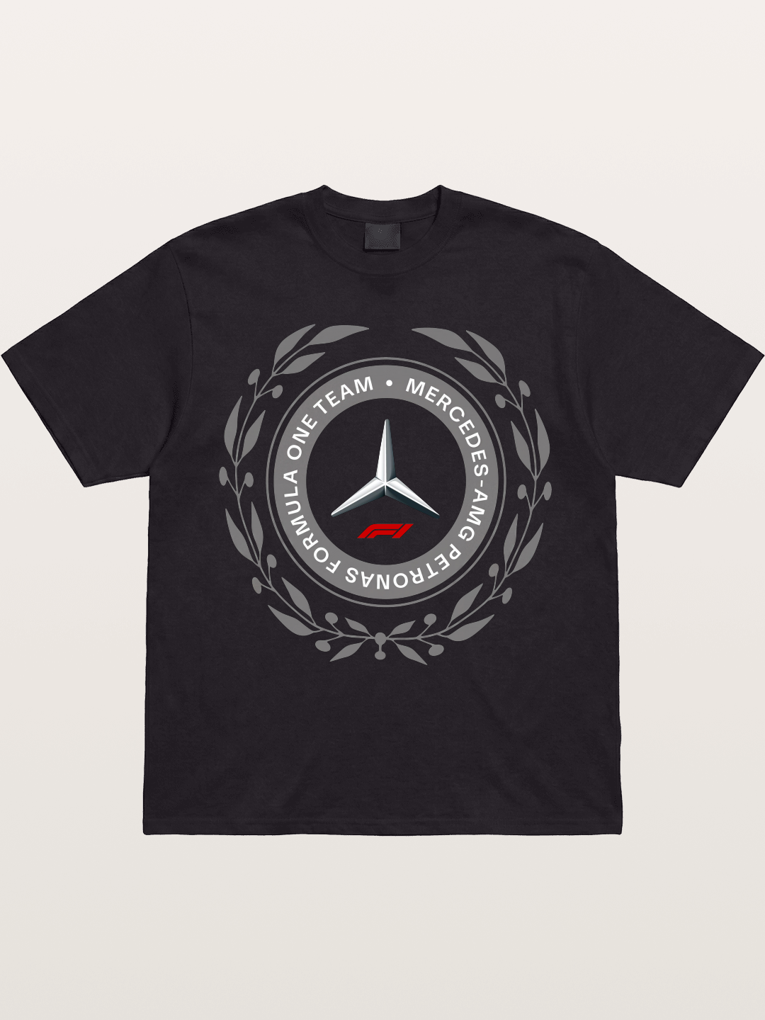 Silver Arrows One Team Logo Gildan T-shirt