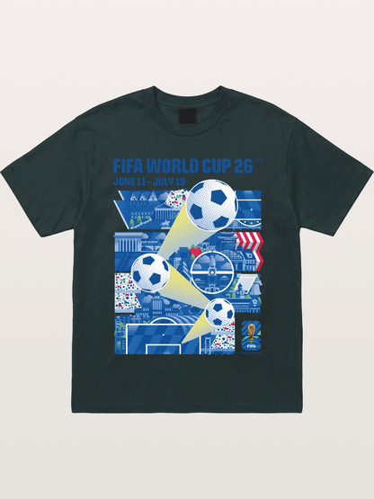 2026 WC Schedule & Landmarks Gildan T-shirt
