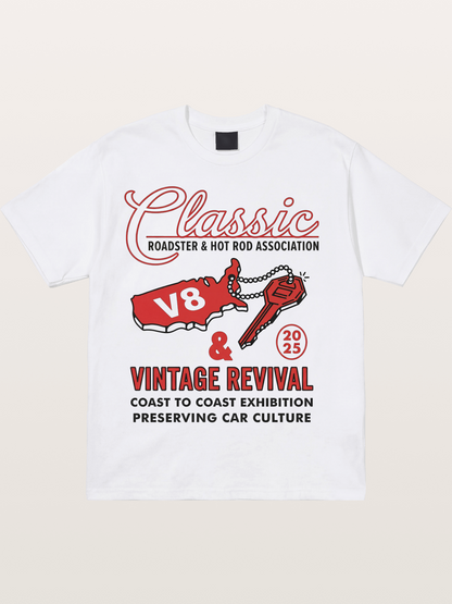 V8 Revival Cotton T-shirt