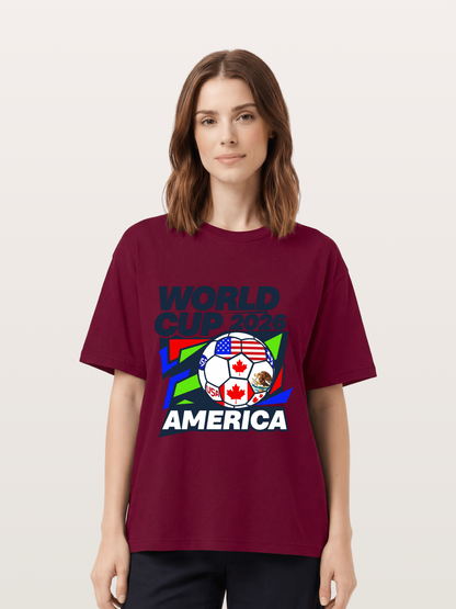 World Cup 2026 America Geometric Gildan T-shirt