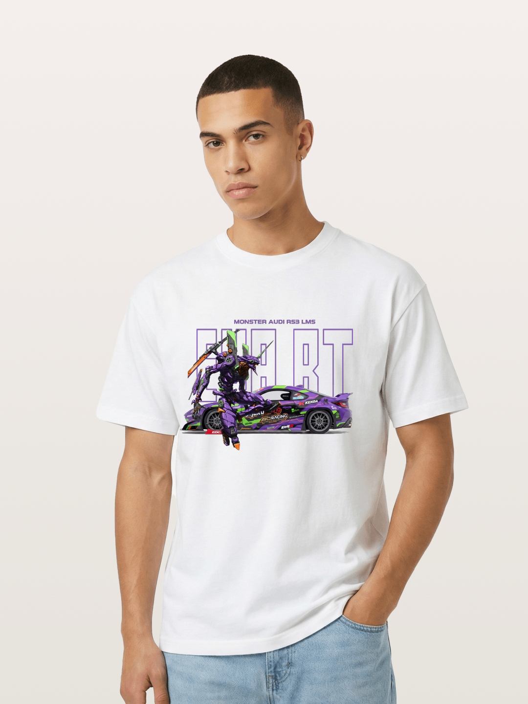 Eva Unit 01 Race Livery Gildan T-shirt