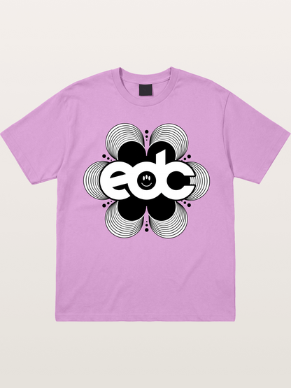 EDC Wavy Daisy Logo Design Gildan T-shirt