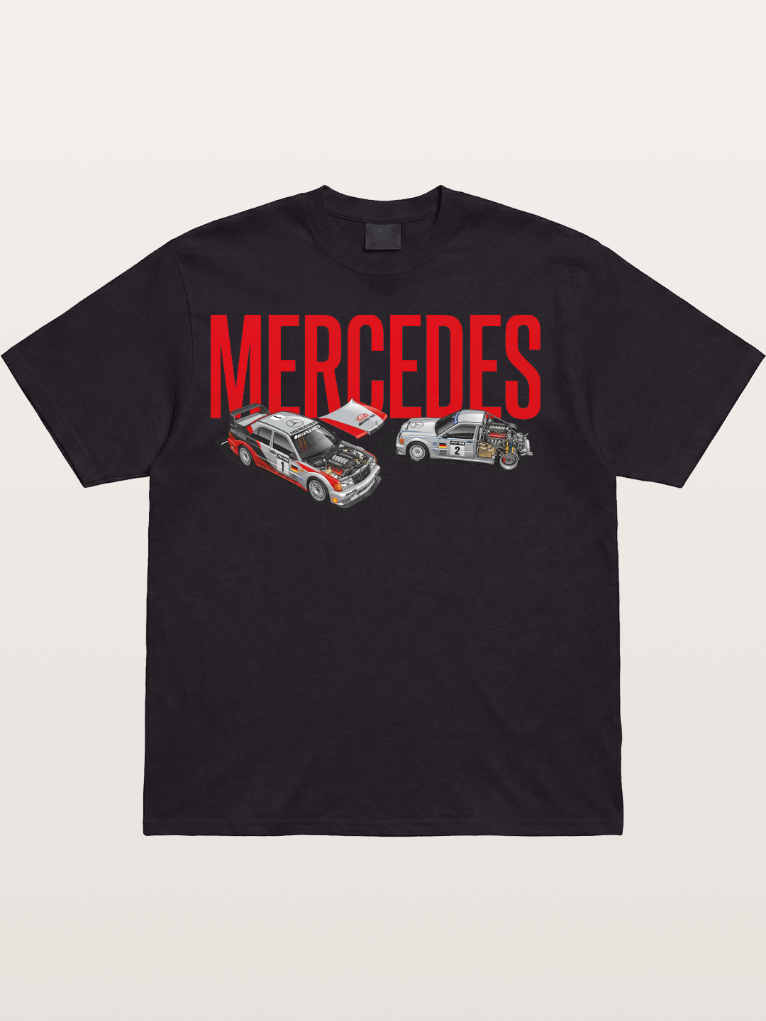 DTM Split Cotton T-shirt