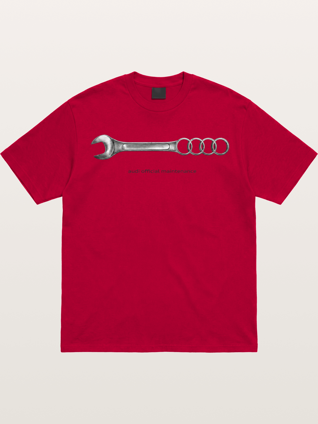 Audi Maintenance Wrench Art Gildan T-shirt