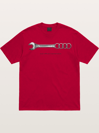 Audi Maintenance Wrench Art Gildan T-shirt