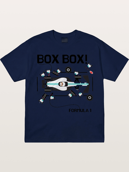 F1 Box Box Pit Stop Graphic Gildan T-shirt
