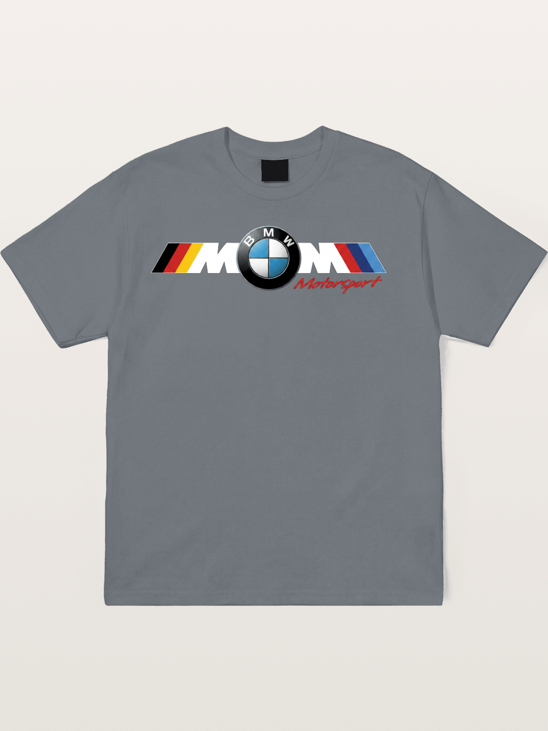 BMW M Motorsport Logo Print Cotton T-shirt
