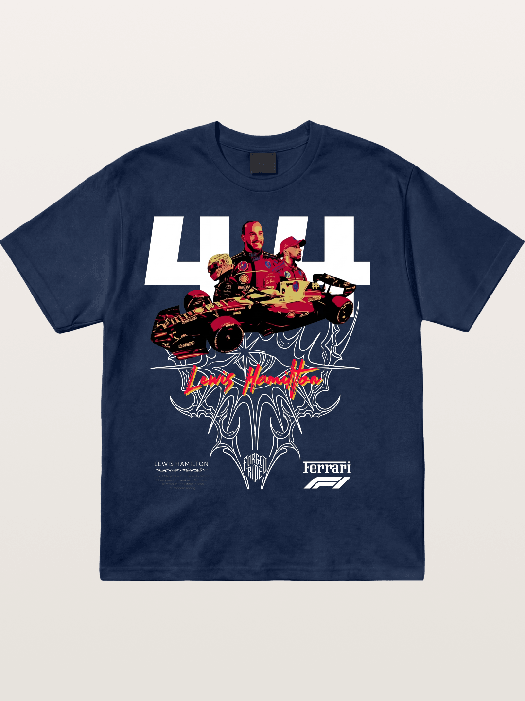 Lewis Hamilton F1 Legend Cotton T-shirt