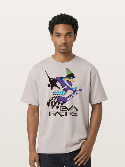 Eva Racing Checkered Flag Cotton T-shirt
