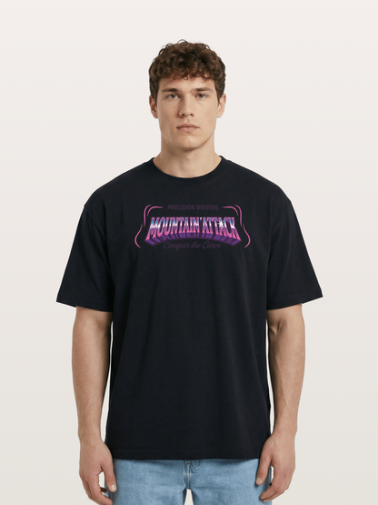 Precision Curve Cotton T-shirt