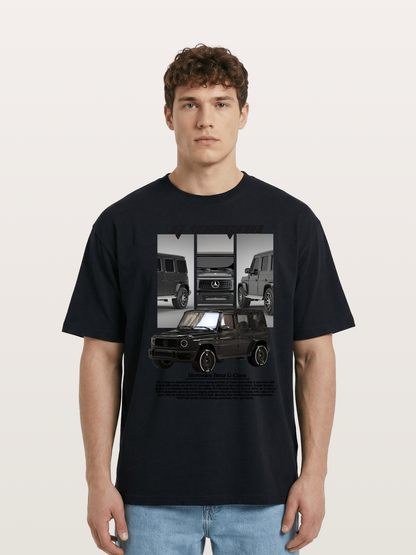 Mercedes G-Wagon Multi Angle View Cotton T-shirt