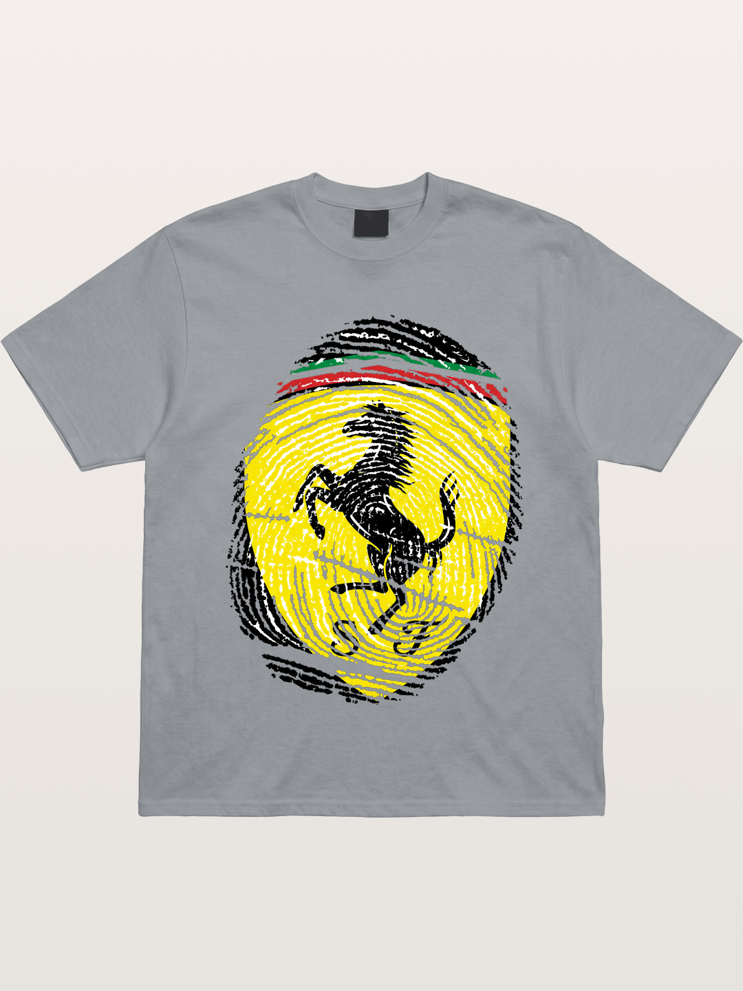 Ferrari Fingerprint Logo Gildan T-shirt
