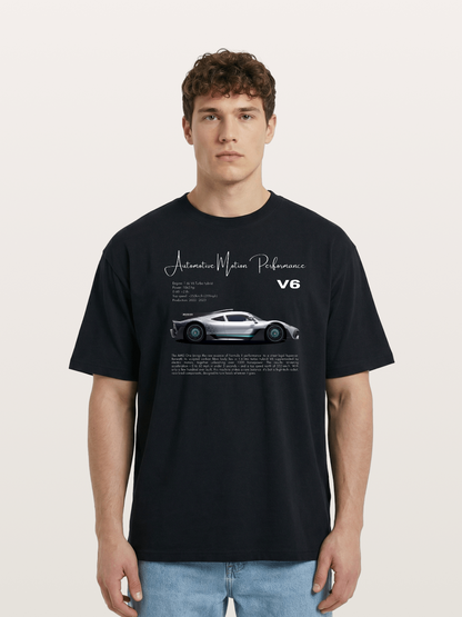 V6 Hybrid Power Cotton T-shirt