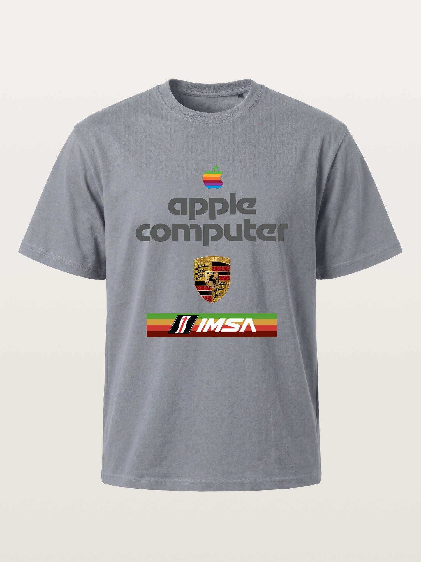 Apple IMSA Porsche Three Brand Combo Gildan T-shirt