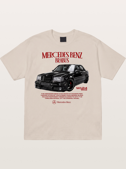 W124 500E Brabus Retro Cotton T-shirt