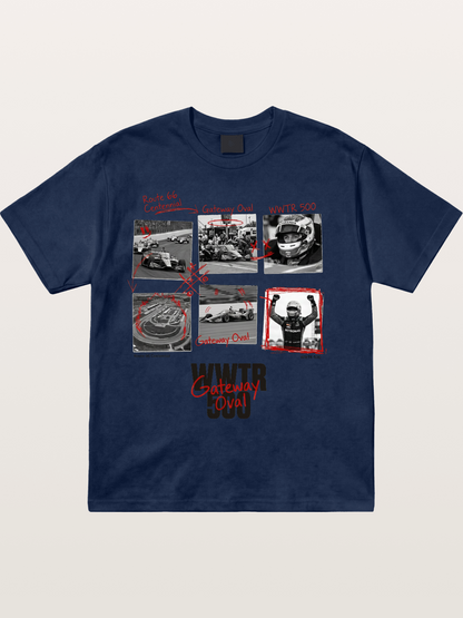 Scrapbook WWTR500 Race Print Cotton T-shirt
