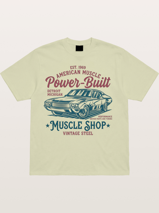 Detroit Steel Cotton T-shirt