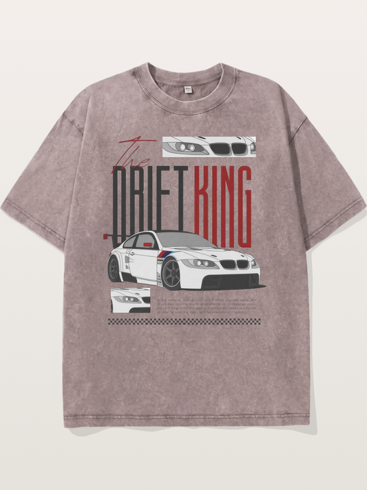 BMW The Drift King Graphic Washed T-shirt
