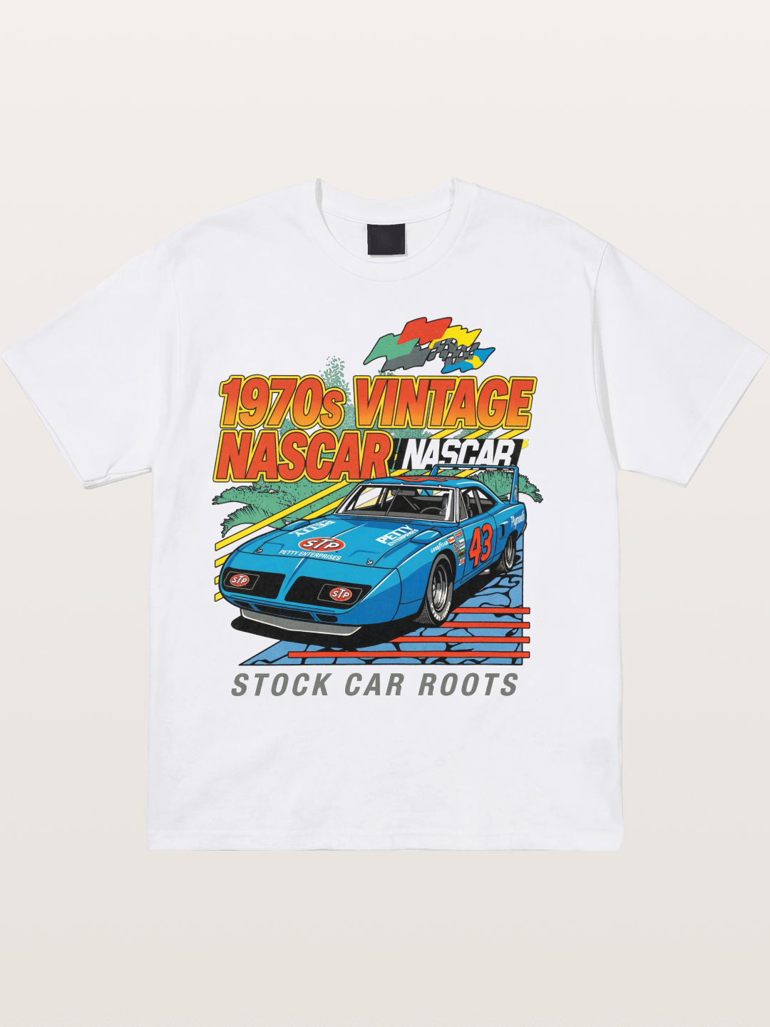 Stock Car Racer Cotton T-shirt