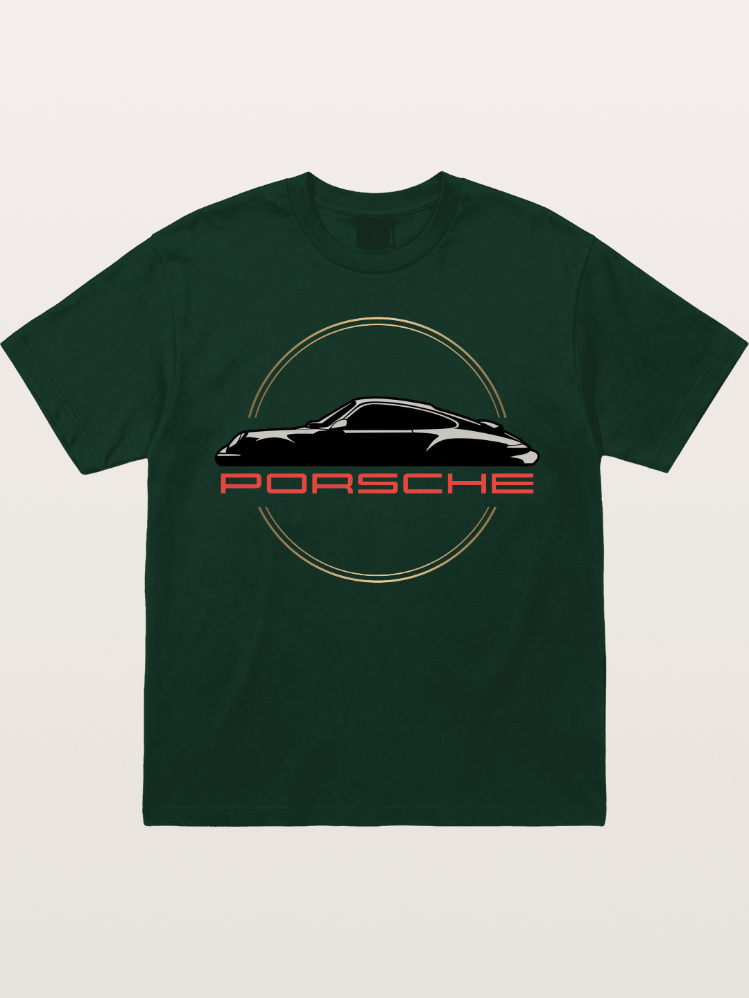Porsche Silhouette Logo Art Gildan T-shirt