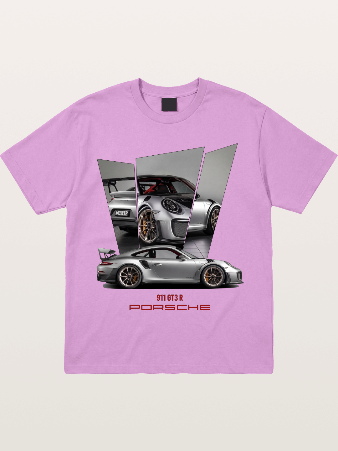 Porsche 911 GT3 RS Mirrored Collage Gildan T-shirt
