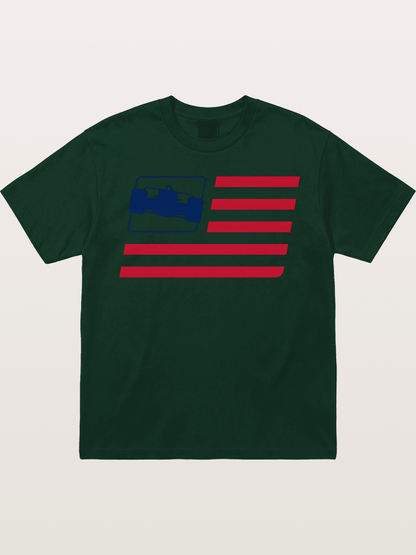 The Flag of Open Wheel Gildan T-shirt