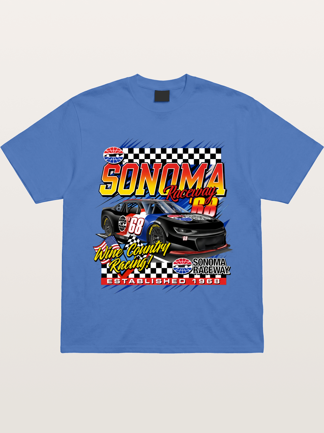 Sonoma NASCAR Wine Country Racing Gildan T-shirt