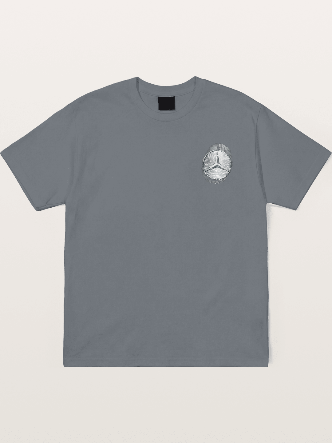 Mercedes Fingerprint Logo Cotton T-shirt