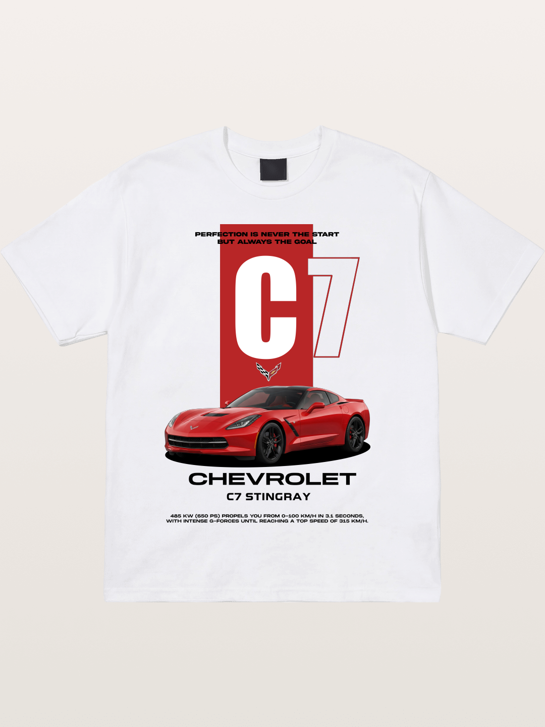 Corvette C7 Cotton T-shirt