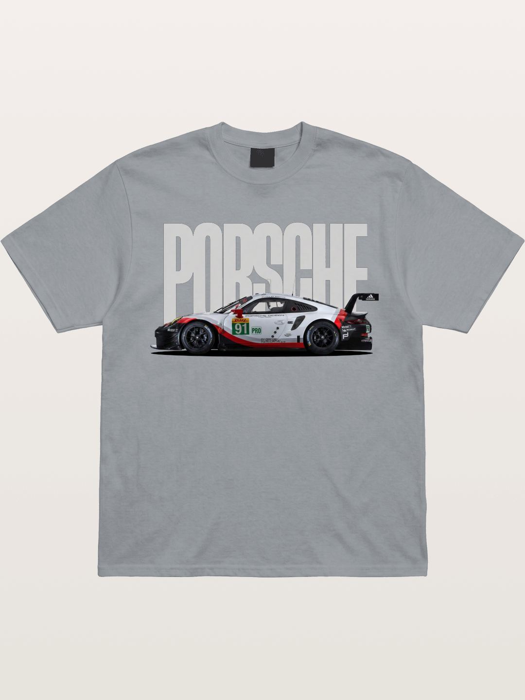 Porsche 911 Race Livery Poster Gildan T-shirt