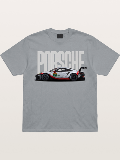Porsche 911 Race Livery Poster Gildan T-shirt