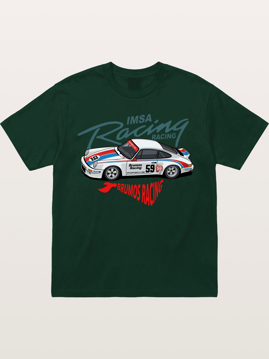 IMSA Track Map Gildan T-shirt