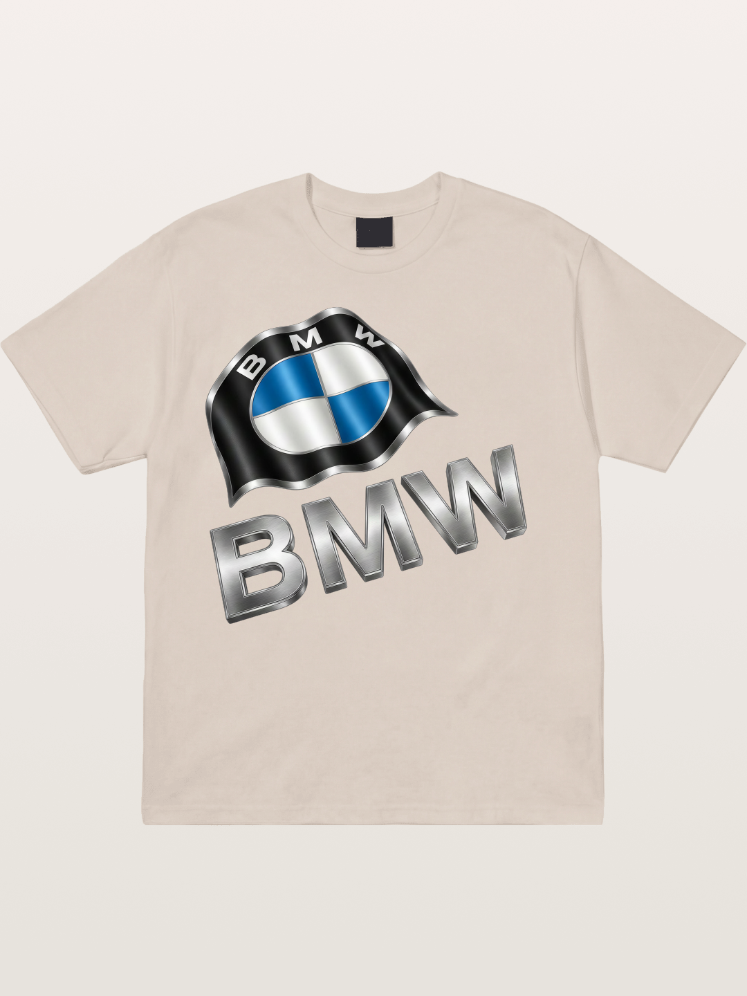 BMW Waving Flag Emblem Cotton T-shirt