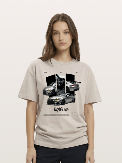 Lexus RC F Multi-Angle Print Cotton T-shirt