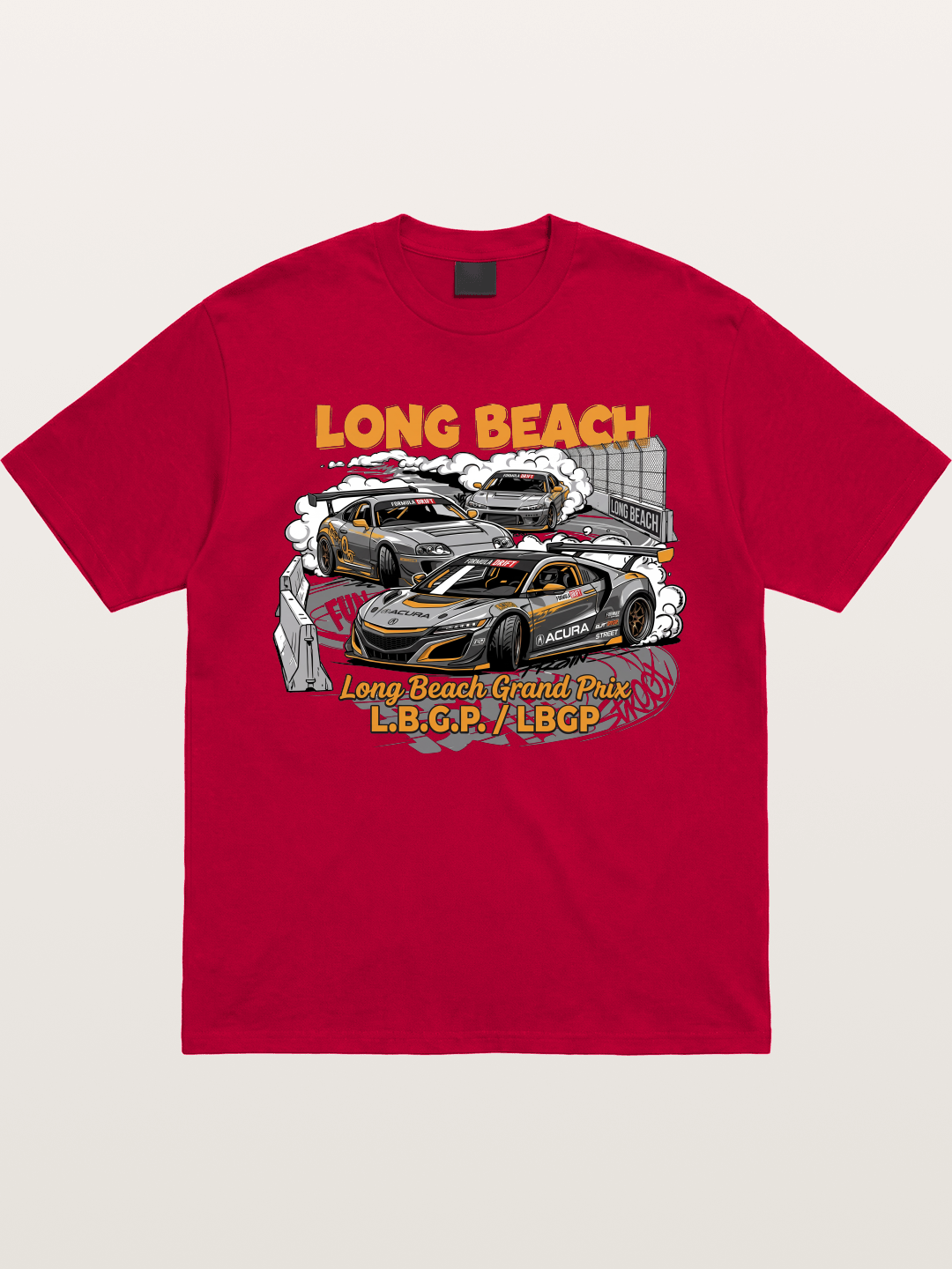 Long Beach Multi-Car Race Gildan T-shirt