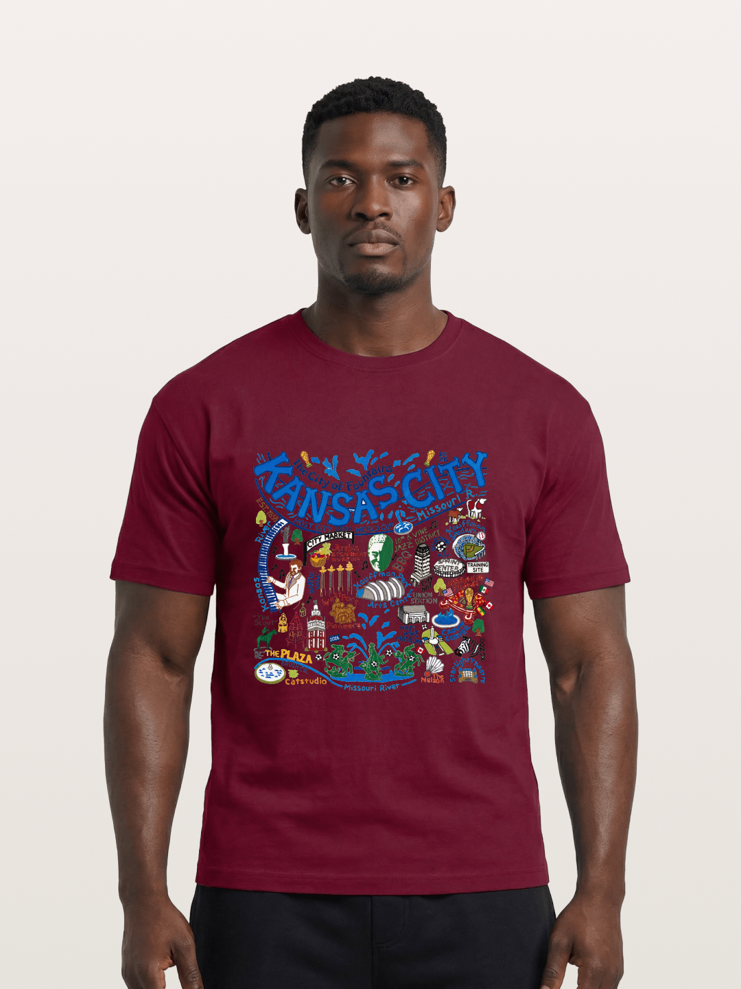 Kansas City World Cup Graphic Gildan T-shirt