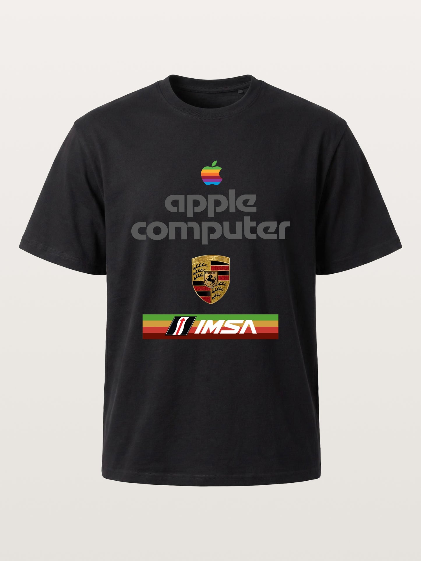 Apple IMSA Porsche Three Brand Combo Cotton T-shirt