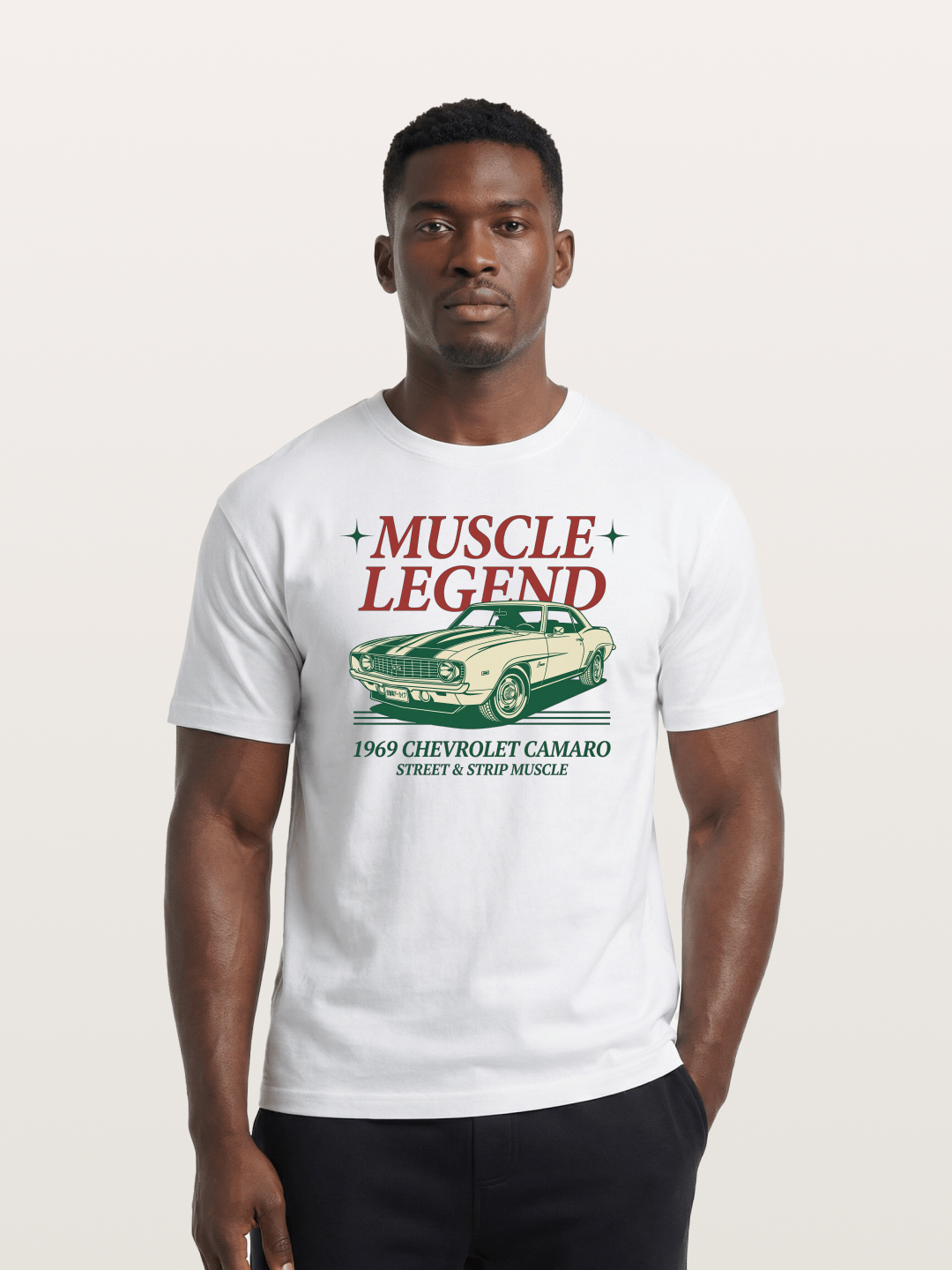 Vintage Badge Cotton T-shirt